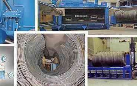 盤(pán)條除銹拋丸及設(shè)備